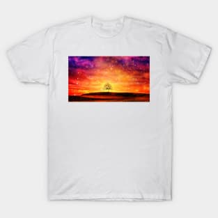 Lonely tree and big sky T-Shirt